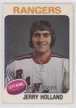 1975-76 O-Pee-Chee - [Base] #392 - Jerry Holland