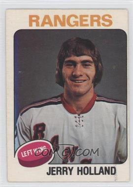 1975-76 O-Pee-Chee - [Base] #392 - Jerry Holland