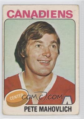 1975-76 O-Pee-Chee - [Base] #50 - Pete Mahovlich