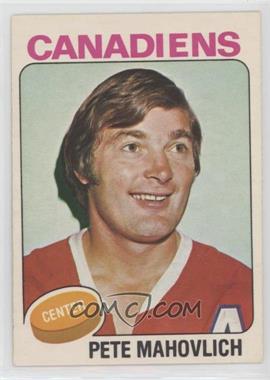 1975-76 O-Pee-Chee - [Base] #50 - Pete Mahovlich