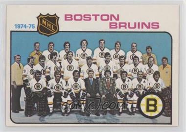 1975-76 O-Pee-Chee - [Base] #81 - Boston Bruins Team