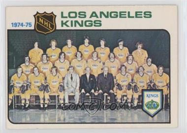 1975-76 O-Pee-Chee - [Base] #86 - Los Angeles Kings Team
