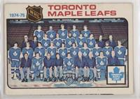 Toronto Maple Leafs Team [Good to VG‑EX]