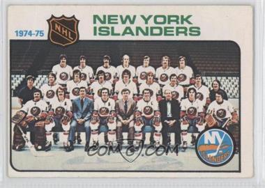 1975-76 O-Pee-Chee - [Base] #92 - New York Islanders Team