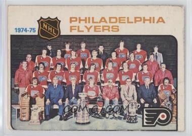 1975-76 O-Pee-Chee - [Base] #95 - Philadelphia Flyers Team [Poor to Fair]