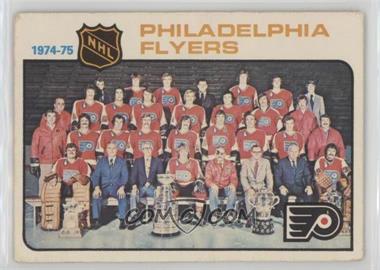 1975-76 O-Pee-Chee - [Base] #95 - Philadelphia Flyers Team [Poor to Fair]