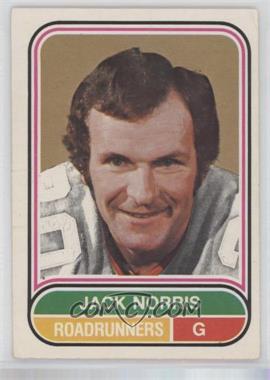 1975-76 O-Pee-Chee WHA - [Base] #114 - Jack Norris [Good to VG‑EX]