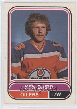 1975-76 O-Pee-Chee WHA - [Base] #37 - Ken Baird [Good to VG‑EX]