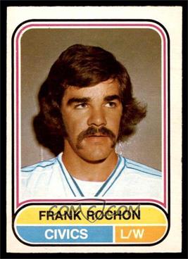 1975-76 O-Pee-Chee WHA - [Base] #51 - Frank Rochon [EX MT]