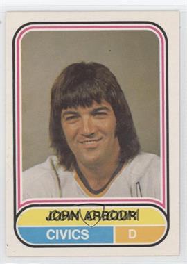 1975-76 O-Pee-Chee WHA - [Base] #54 - John Arbour