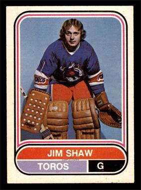 1975-76 O-Pee-Chee WHA - [Base] #55 - Jim Shaw [EX]