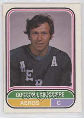 1975-76 O-Pee-Chee WHA - [Base] #89 - Gord Labossiere