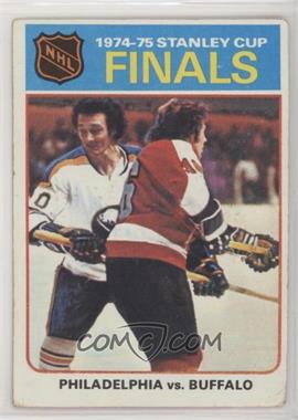 1975-76 Topps - [Base] #1 - 1974-75 Stanley Cup Finals