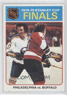 1975-76 Topps - [Base] #1 - 1974-75 Stanley Cup Finals [Good to VG‑EX]