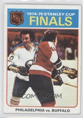 1975-76 Topps - [Base] #1 - 1974-75 Stanley Cup Finals [Good to VG‑EX]