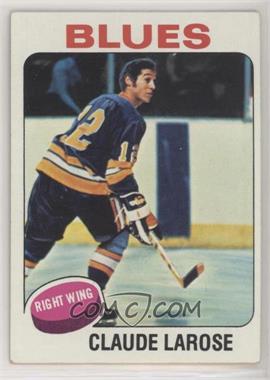 1975-76 Topps - [Base] #112 - Claude Larose