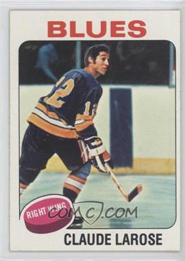 1975-76 Topps - [Base] #112 - Claude Larose