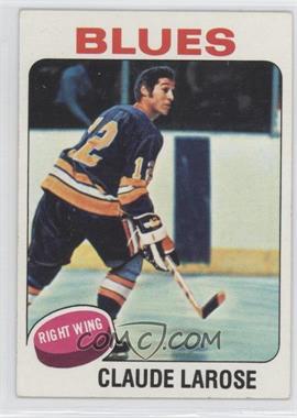 1975-76 Topps - [Base] #112 - Claude Larose