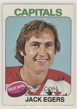 1975-76 Topps - [Base] #134 - Jack Egers