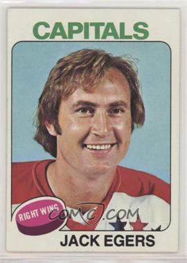 1975-76 Topps - [Base] #134 - Jack Egers