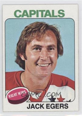 1975-76 Topps - [Base] #134 - Jack Egers