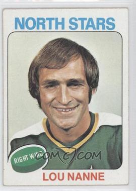 1975-76 Topps - [Base] #143 - Lou Nanne