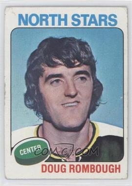 1975-76 Topps - [Base] #161 - Doug Rombough [Good to VG‑EX]