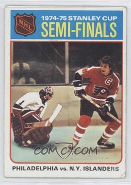 1975-76 Topps - [Base] #2 - 1974-75 Stanley Cup Semi-Finals - Philadelphia vs. N.Y. Islanders