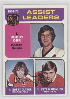 1975-76 Topps - [Base] #209 - League Leaders - Bobby Clarke, Bobby Orr, Pete Mahovlich