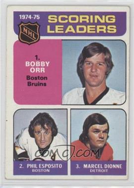 1975-76 Topps - [Base] #210 - League Leaders - Phil Esposito, Marcel Dionne, Bobby Orr
