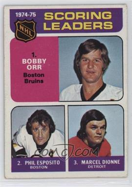 1975-76 Topps - [Base] #210 - League Leaders - Phil Esposito, Marcel Dionne, Bobby Orr