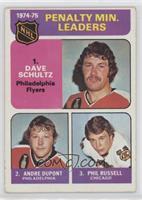 League Leaders - Dave Schultz, Andre Dupont, Phil Russell