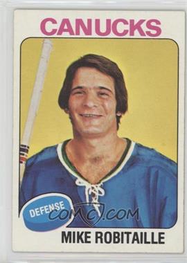 1975-76 Topps - [Base] #24 - Mike Robitaille