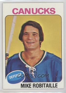 1975-76 Topps - [Base] #24 - Mike Robitaille