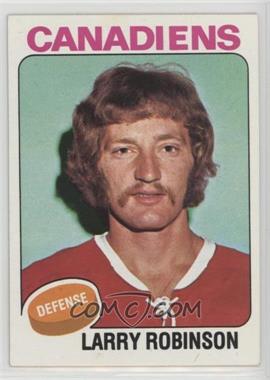 1975-76 Topps - [Base] #241 - Larry Robinson