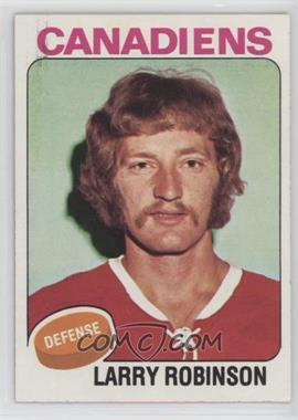 1975-76 Topps - [Base] #241 - Larry Robinson
