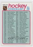 Checklist - Cards 221-330