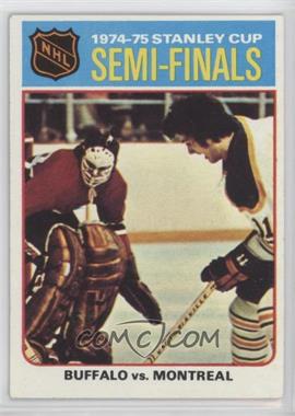 1975-76 Topps - [Base] #3 - 1974-75 Stanley Cup Semi-Finals - Buffalo vs. Montreal