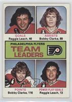 Team Leaders - Reggie Leach, Bobby Clarke