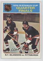 1974-75 Stanley Cup Quarter Finals - N.Y. Islanders vs. Pittsburgh