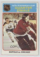 1974-75 Stanley Cup Quarter Finals - Buffalo vs. Chicago [Good to VG&…