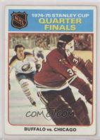 1974-75 Stanley Cup Quarter Finals - Buffalo vs. Chicago [Good to VG&…