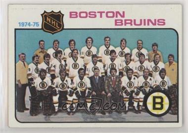 1975-76 Topps - [Base] #81 - Team Checklist - Boston Bruins Team [Poor to Fair]