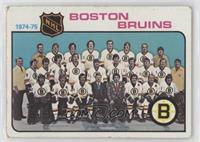 Team Checklist - Boston Bruins Team [Good to VG‑EX]