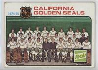 Team Checklist - California Golden Seals Team [Good to VG‑EX]
