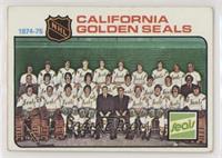 Team Checklist - California Golden Seals Team [Poor to Fair]