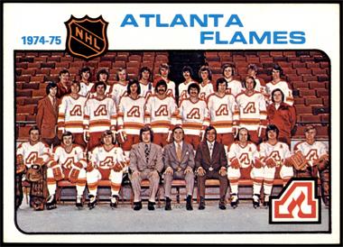 1975-76 Topps - [Base] #85 - Team Checklist - Atlanta Flames Team [NM MT]
