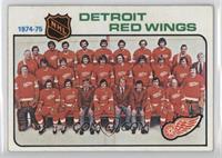 Team Checklist - Detroit Red Wings Team [Good to VG‑EX]