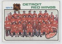 Team Checklist - Detroit Red Wings Team [Good to VG‑EX]