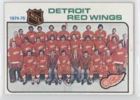 Team Checklist - Detroit Red Wings Team [Good to VG‑EX]